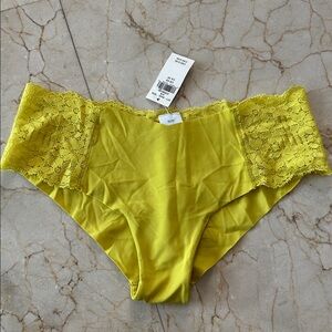 NWT Aerie Lace Trim Boybrief Panties